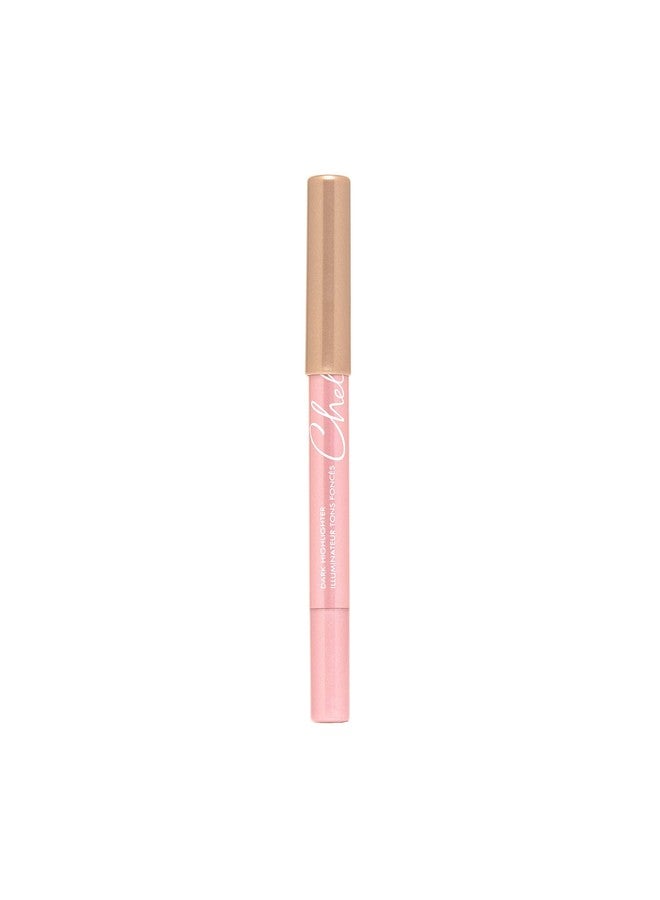 Chella Highlighter Makeup Pencil - Vegan, Cruelty Free, Paraben Free, Gluten Free - Use as a Highlighter, Concealer and Under Eye Liner (Dark Matte) - Image 2